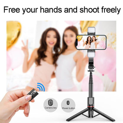 Selfie Stick Bluetooth Techsuit L12D, Universale, Nero