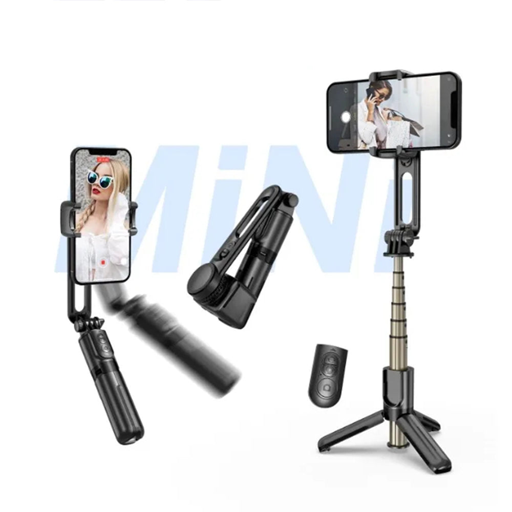Selfie Stick Bluetooth Techsuit L18Mini, Universale, Nero