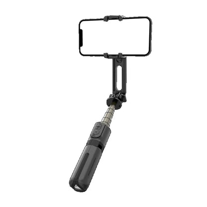 Selfie Stick Bluetooth Techsuit L18Mini, Universale, Nero