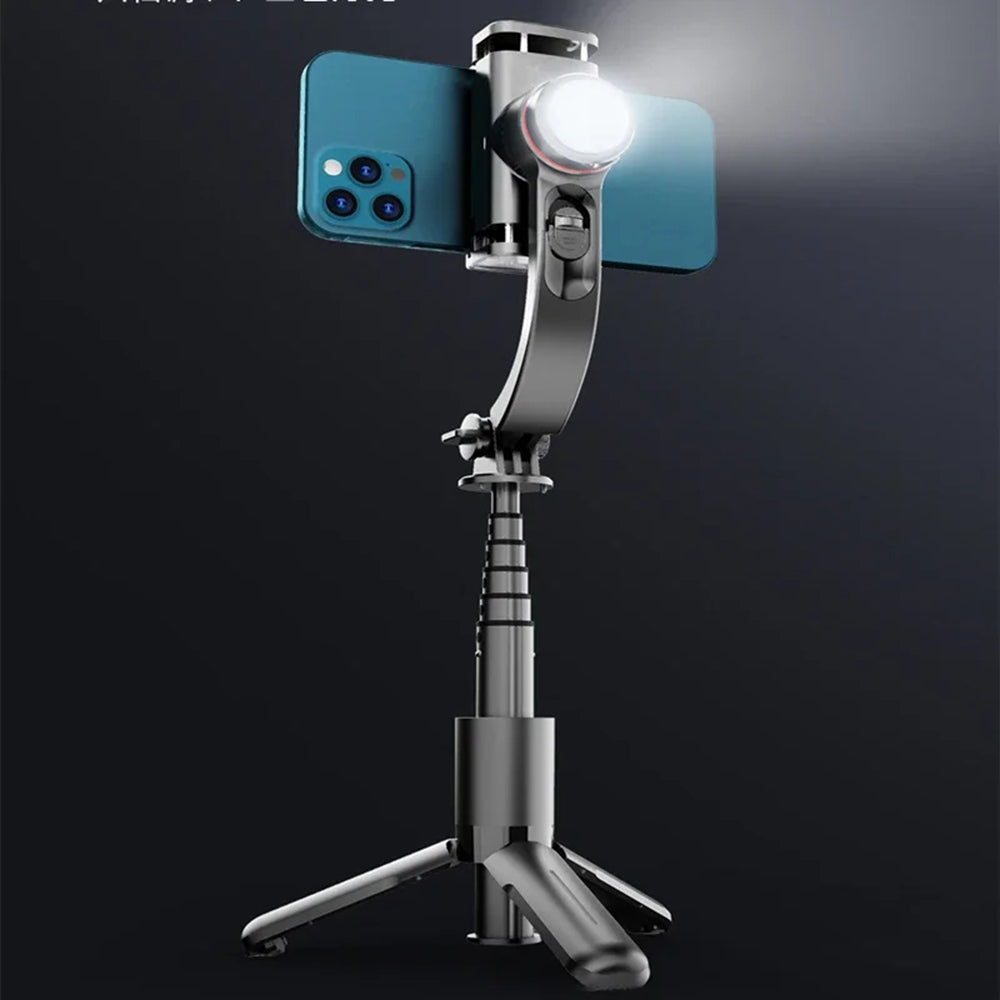 Selfie Stick Bluetooth Techsuit L18sMini, Universale, Nero