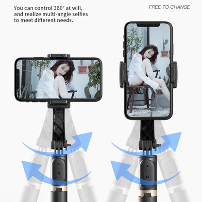 Selfie Stick Bluetooth Techsuit Q08, Universale, Nero