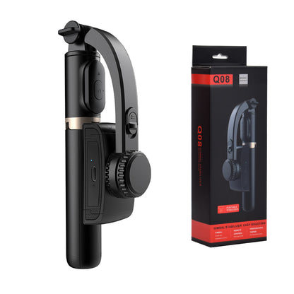 Selfie Stick Bluetooth Techsuit Q08, Universale, Nero