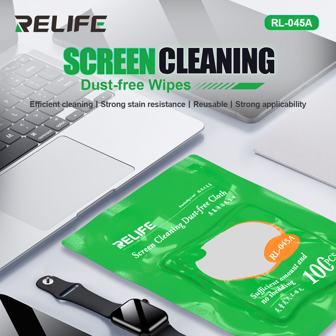 Salviette per la pulizia a secco Relife RL-045A, Set da 100 pezzi