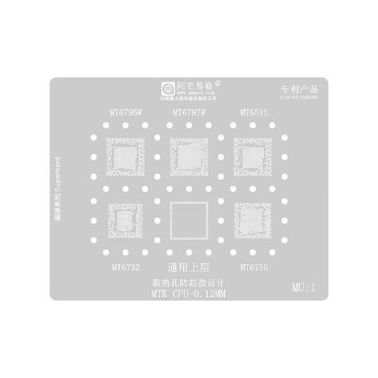 Rete BGA Amaoe per CPU MTK MU1-5
