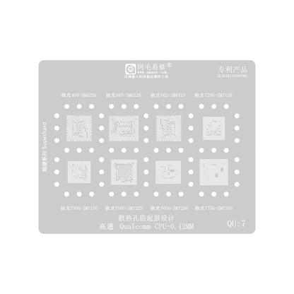 Rete BGA Amaoe per CPU Qualcomm Serie QU1-8