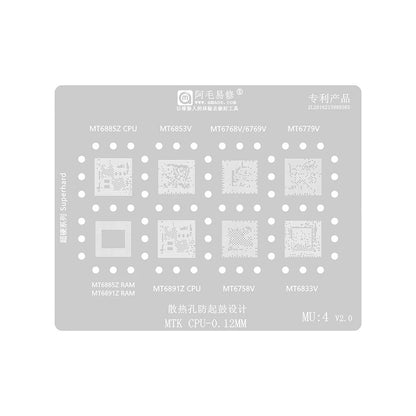 Rete BGA Amaoe per CPU MTK MU1-5