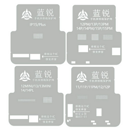 Rete BGA Lanrui per Apple iPhone 11 - 15 Series