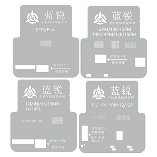 Rete BGA Lanrui per Apple iPhone 11 - 15 Series