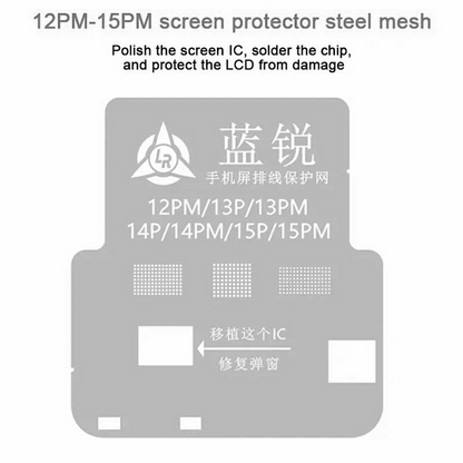 Rete BGA Lanrui per Apple iPhone 11 - 15 Series