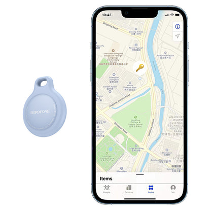SmartTag Borofone BC101 Exquisite per serie iOS, Nero