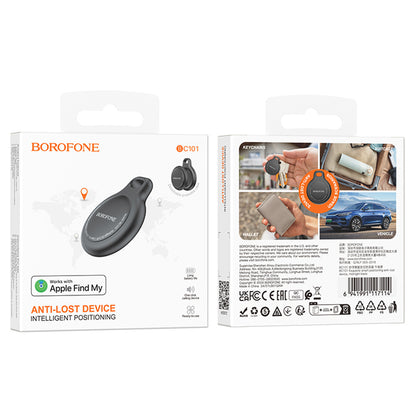 SmartTag Borofone BC101 Exquisite per serie iOS, Nero