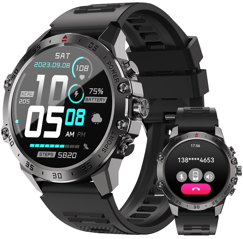 Smartwatch BWOO WA-08, Nero