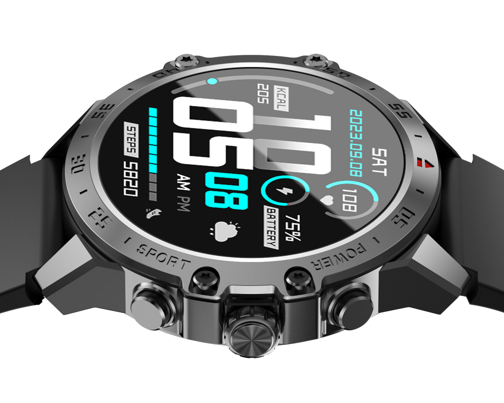 Smartwatch BWOO WA-08, Nero