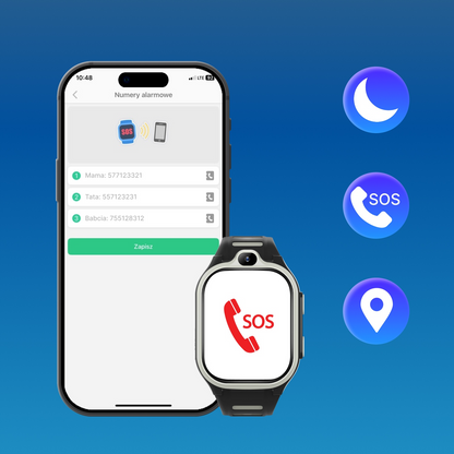Smartwatch Forever Kids Boost KW-530 Call, Nero