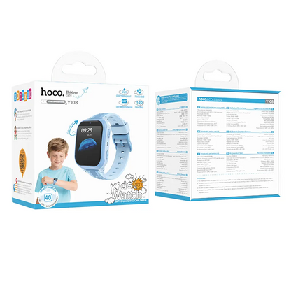 Smartwatch HOCO Y108 Kids Call, Blu