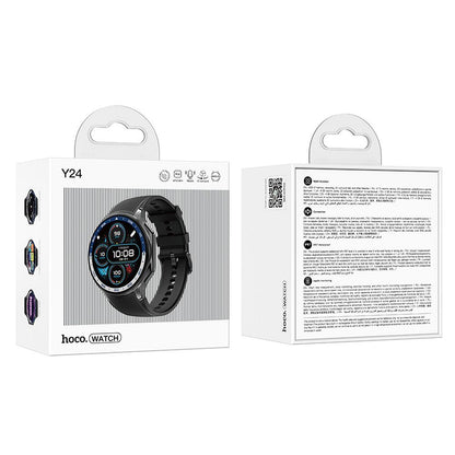 Smartwatch HOCO Y24 Call, Nero
