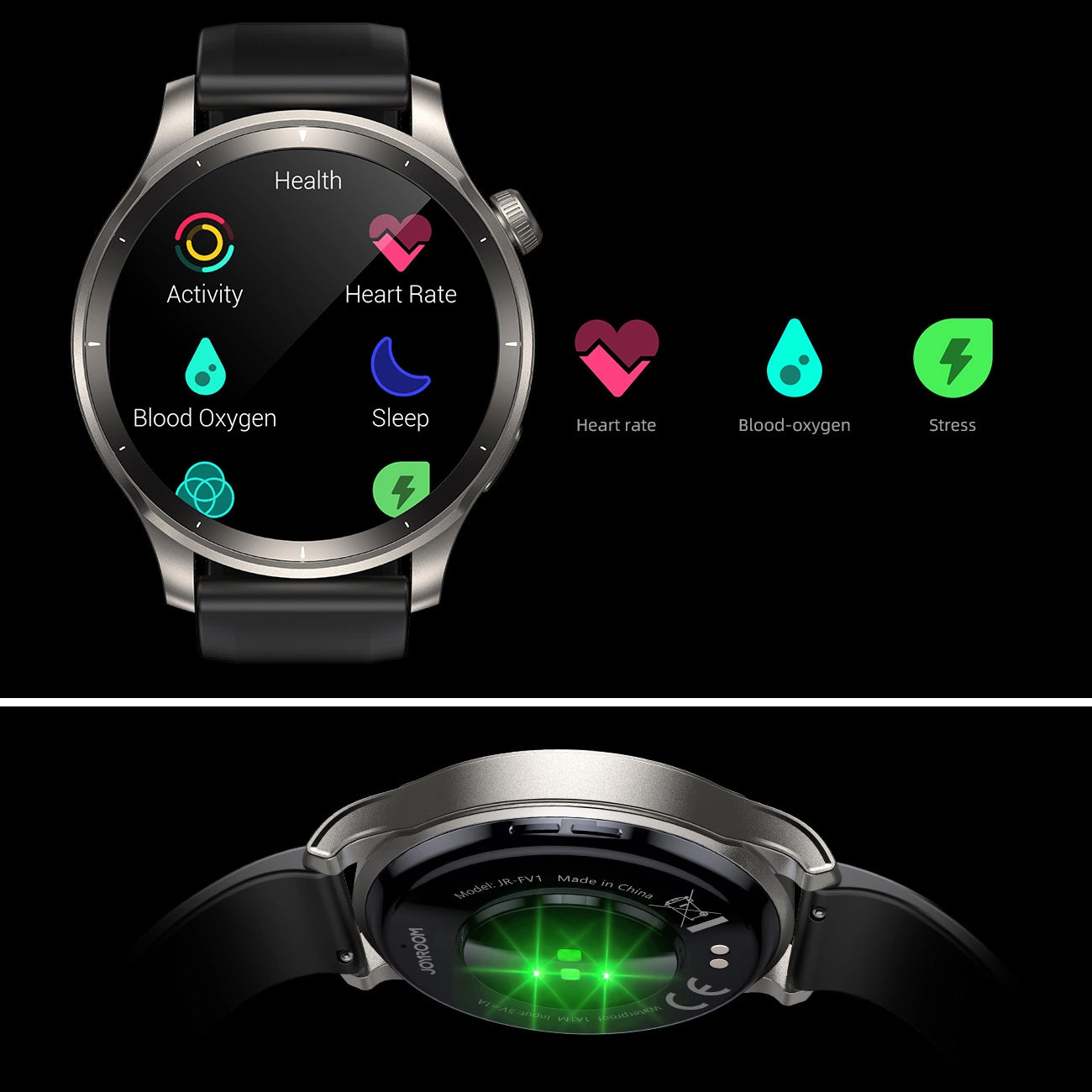 Smartwatch Joyroom JR-FV1, Gray