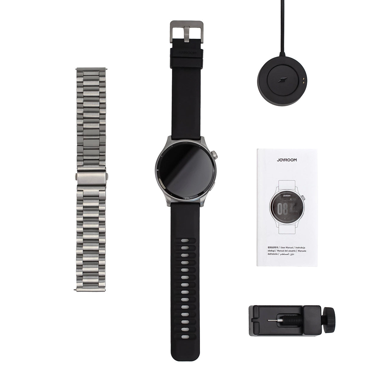 Smartwatch Joyroom JR-FV1, Gray