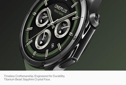 Smartwatch OnePlus Watch 3, 46mm, Verde, Ricondizionato 5491100341