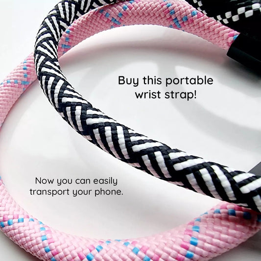 Cordino per Telefono Techsuit RWS2-03, Nero