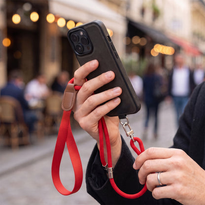 Cordino per telefono Techsuit UrbanLoop TLN10R, Rosso