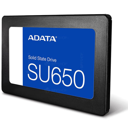 Unità a stato solido (SSD) Adata SU650, 512GB, 2,5 pollici, SATA III ASU650SS-512GT-R