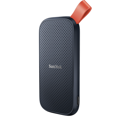 Solid State Drive (External SSD) SanDisk, 2TB, Black SDSSDE30-2T00-G26