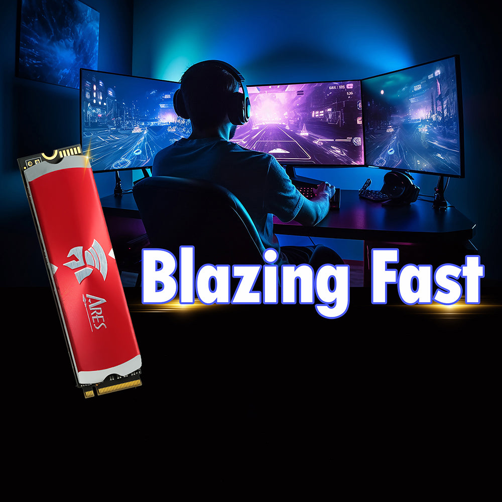 Solid State Drive (SSD) Dato Ares Dark Sword, NVME 1.4, PCIE Gen4x4, 1TB, Nero ARSDSK-1TB