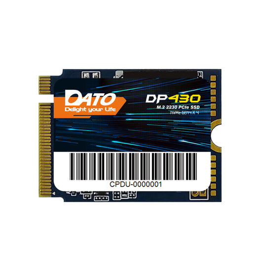 Solid State Drive (SSD) Dato DP430, NVME M.2 2230, PCIE Gen4x4, 1TB, Nero DP430SSD-1TB