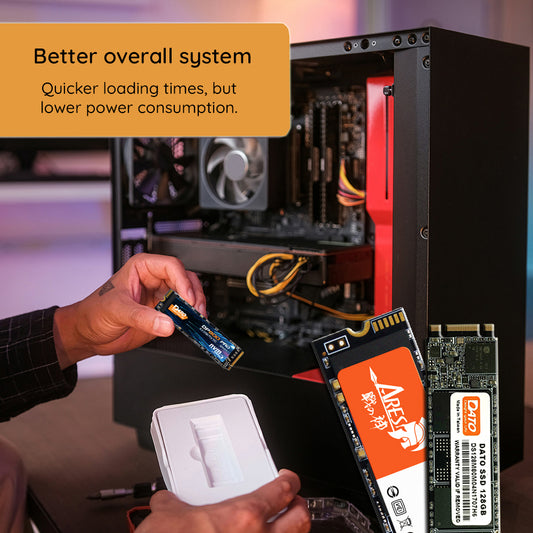 Solid State Drive (SSD) Dato, NVME M.2 2280, PCIe, 2TB, Nero DP580-2TB