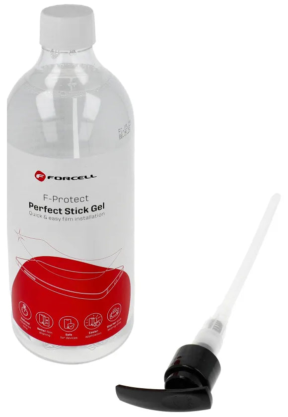Soluzione Gel Forcell Perfect Stick per applicazione Pellicola Protettiva Plastica / Silicone, 1l