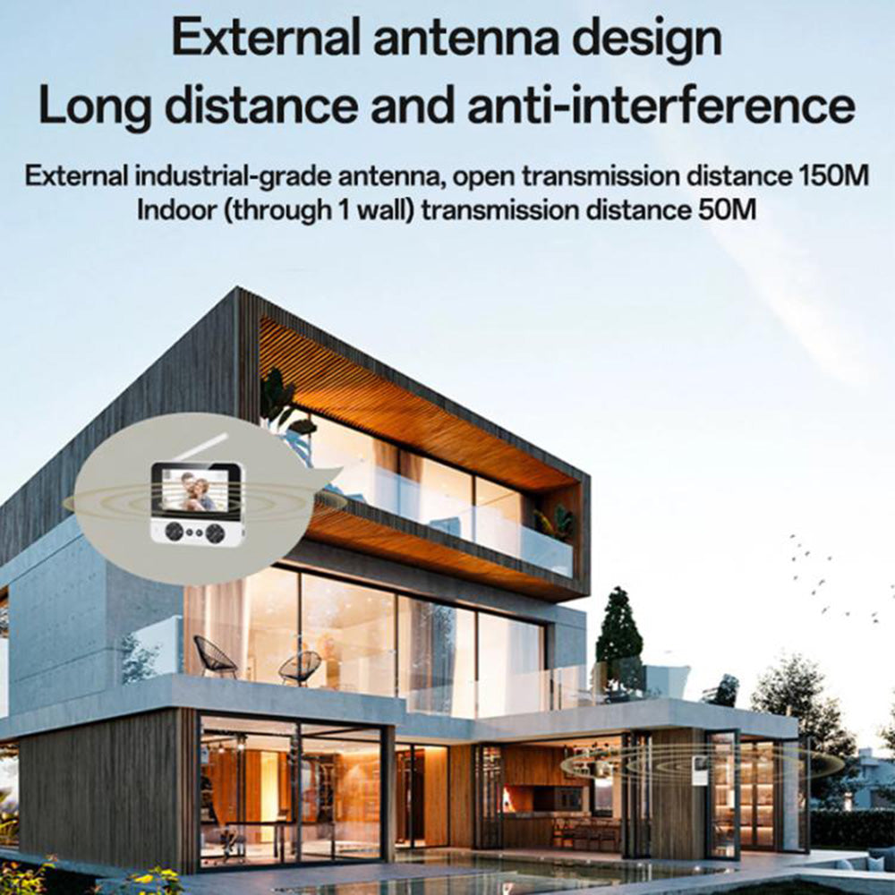 Campanello Yesido KM27, Wi-Fi, 2K, Bianco