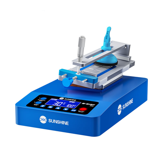 Stazione Separazione Display Touchscreen Sunshine S-918F Pro, Blu
