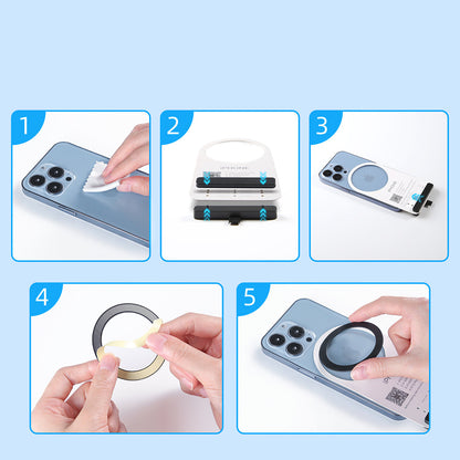 Adesivo Metallico Joyroom M3, Set 2 pezzi, Rosa