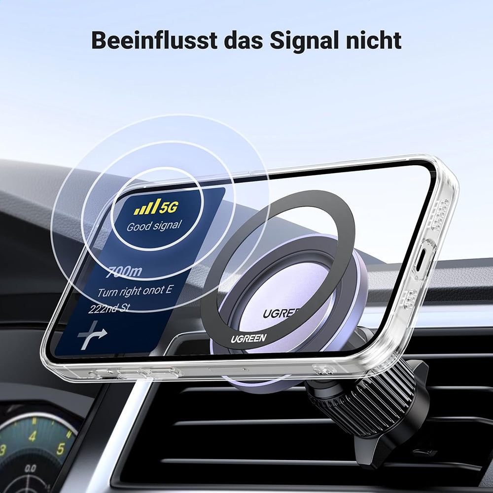 Sticker Metalico UGREEN LP428 (25766), Set 2 pezzi, Nero