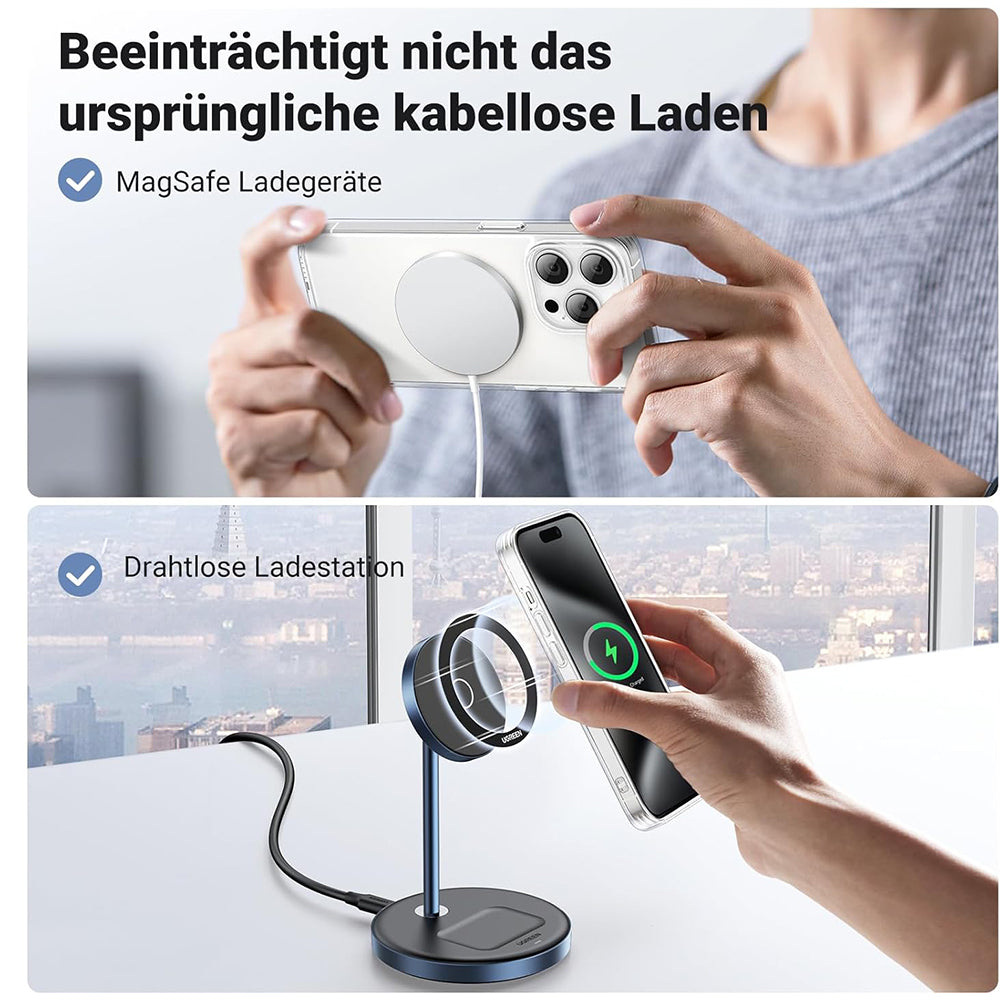 Sticker Metalico UGREEN LP428 (25766), Set 2 pezzi, Nero