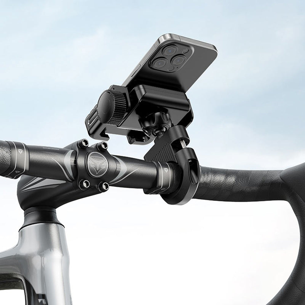 Supporto Bicicletta Motocicletta Acefast D58, 4.7 pollici - 6.9 pollici, Nero