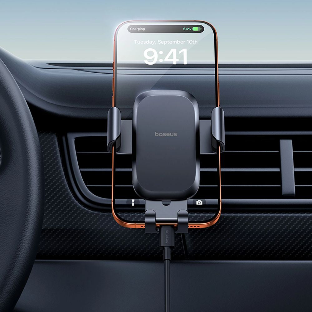 Supporto Auto Baseus Metal Age Gravity, Universale, Grigio C40478701813-00
