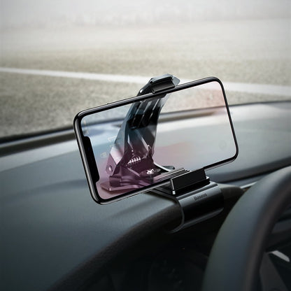 Baseus Mouth Car Holder, 3.5inch - 7inch, Black SUDZ-01