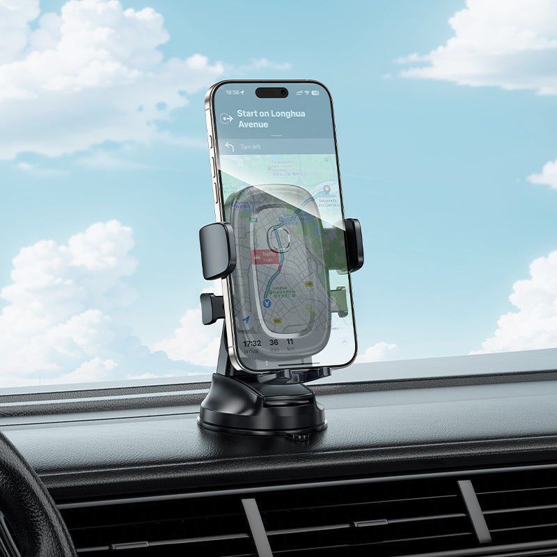 Supporto Auto Borofone BH132 Follower, 4.5 pollici - 7 pollici, Nero