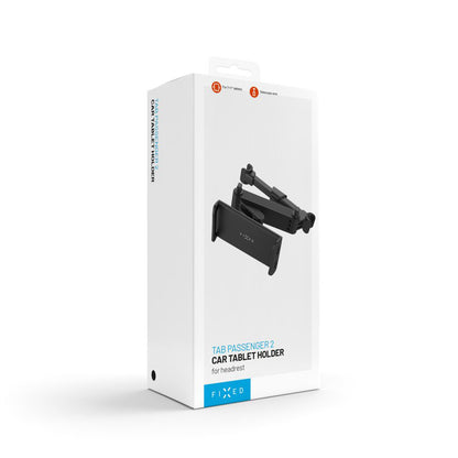 Supporto Auto Poggiatesta Fixed Tab Passenger 2, 7 pollici - 13 pollici, Nero