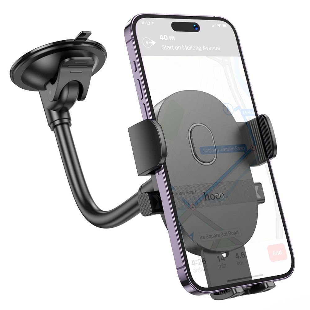 Supporto Auto HOCO H20, 4.7inch - 7inch, Nero