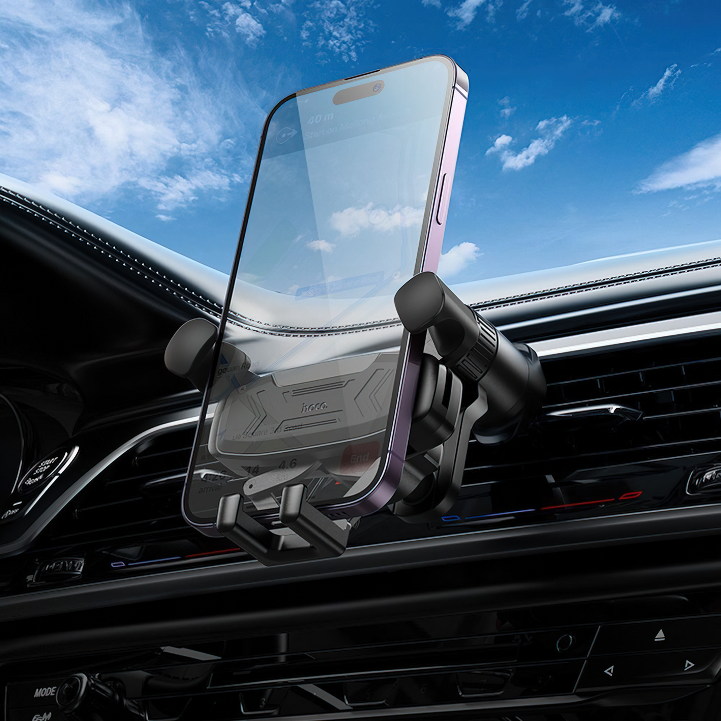 Supporto Auto HOCO H66, Universale, Nero
