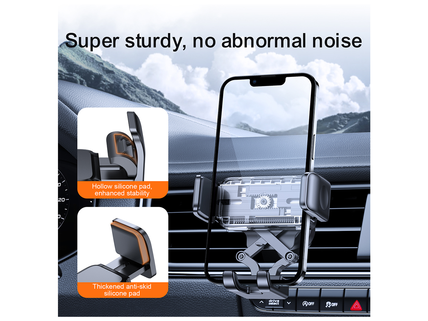 Supporto Auto Joyroom JR-ZS283 Vent, 4.7inch - 6.7inch, Nero