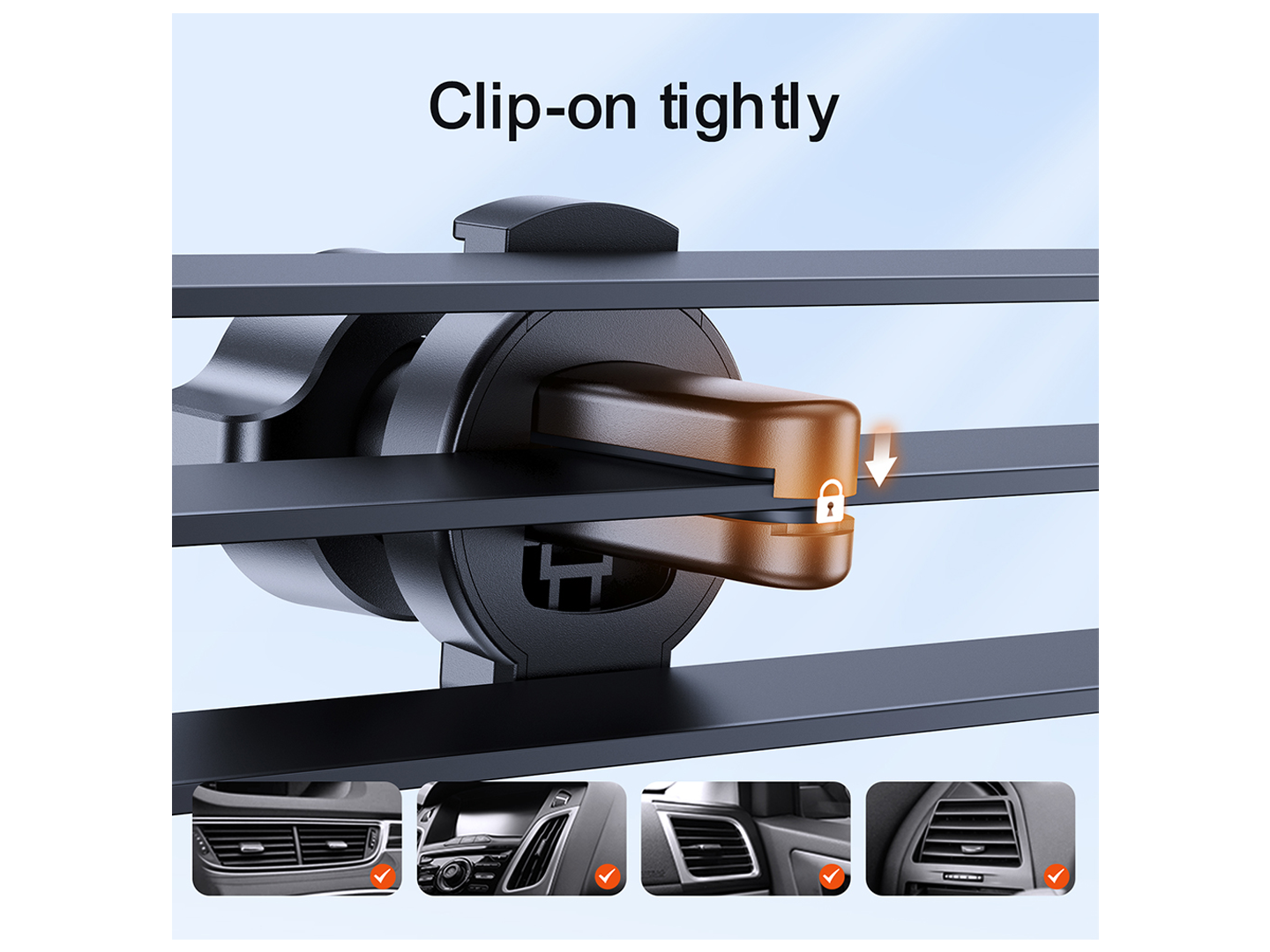 Supporto Auto Joyroom JR-ZS283 Vent, 4.7inch - 6.7inch, Nero