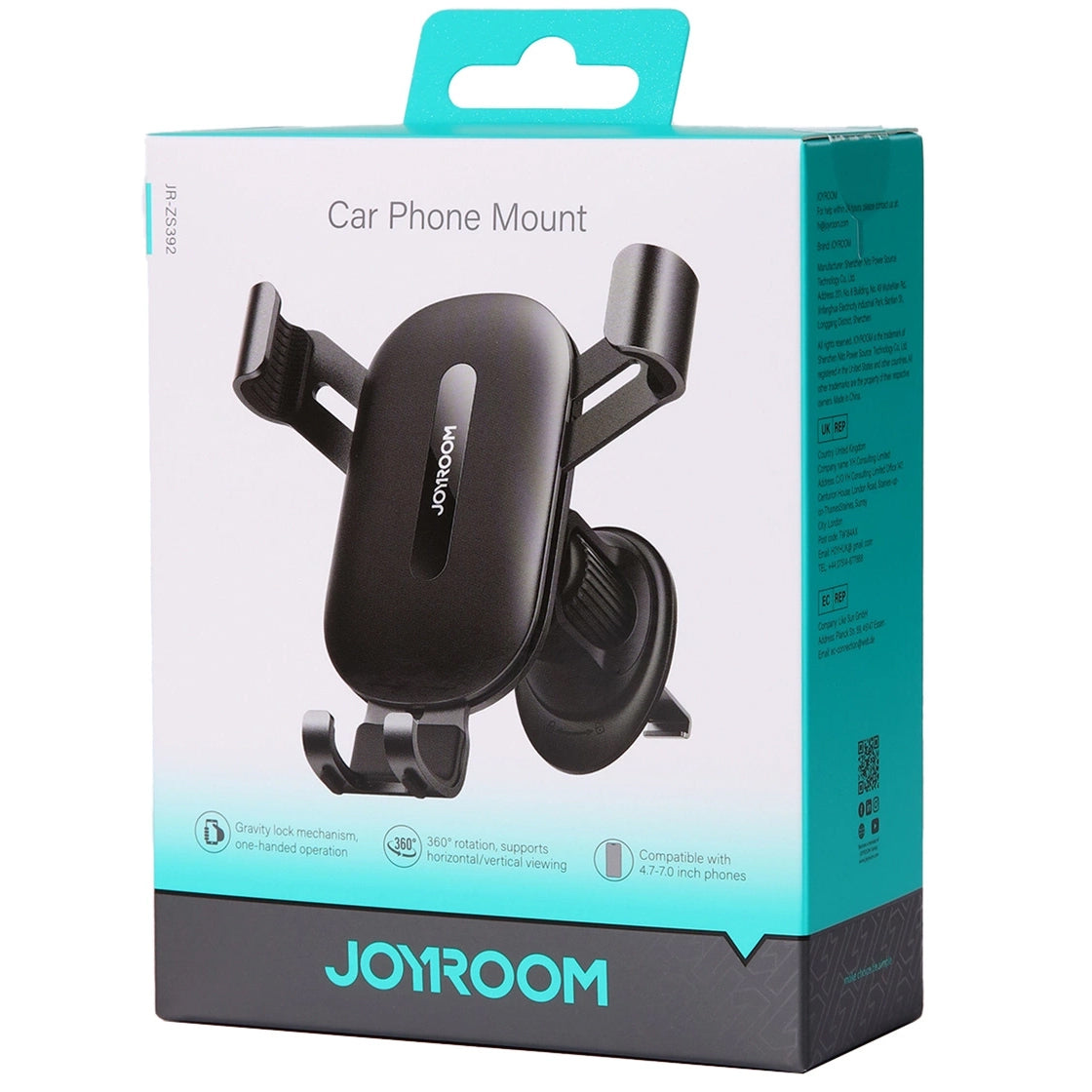Joyroom JR-ZS392 Car Holder, Universal, Black