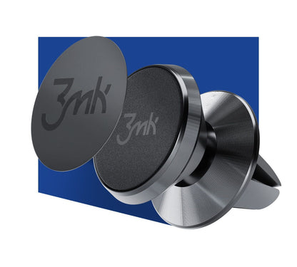 Supporto Auto Magnetico 3MK, Universale, Nero