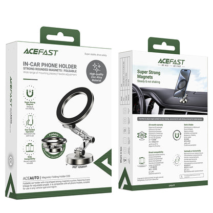 Supporto Auto Magnetico Acefast D20, Universale, Argento