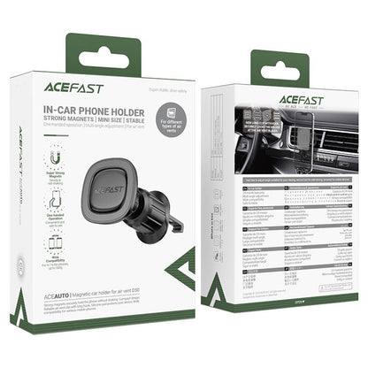 Supporto Auto Magnetico Acefast D50, Universale, Nero