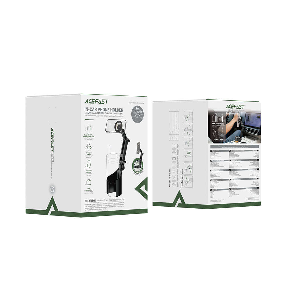 Supporto Auto Magnetico Acefast D62, Universale, Nero